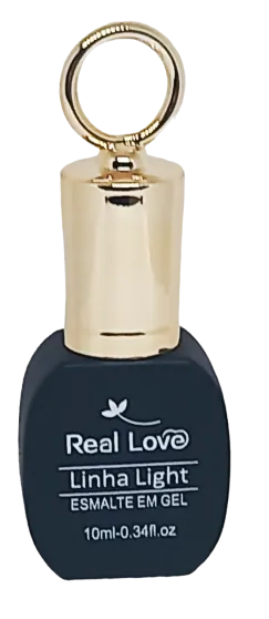 Esmalte em Gel Real Love Linha Anel 10ml Preto 051