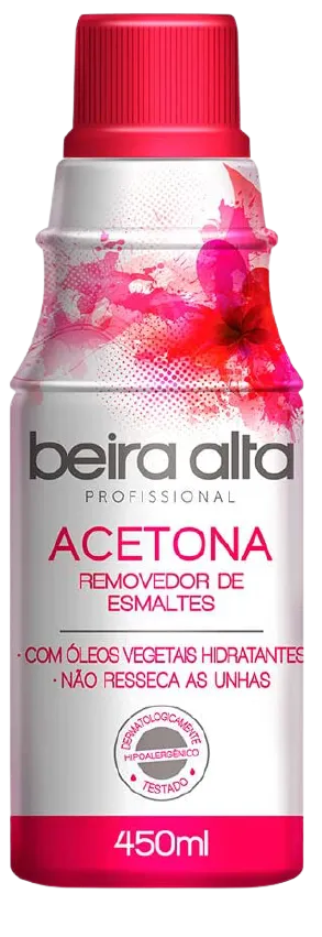 REMOVEDOR DE ACETONA BEIRA ALTA - 450ML