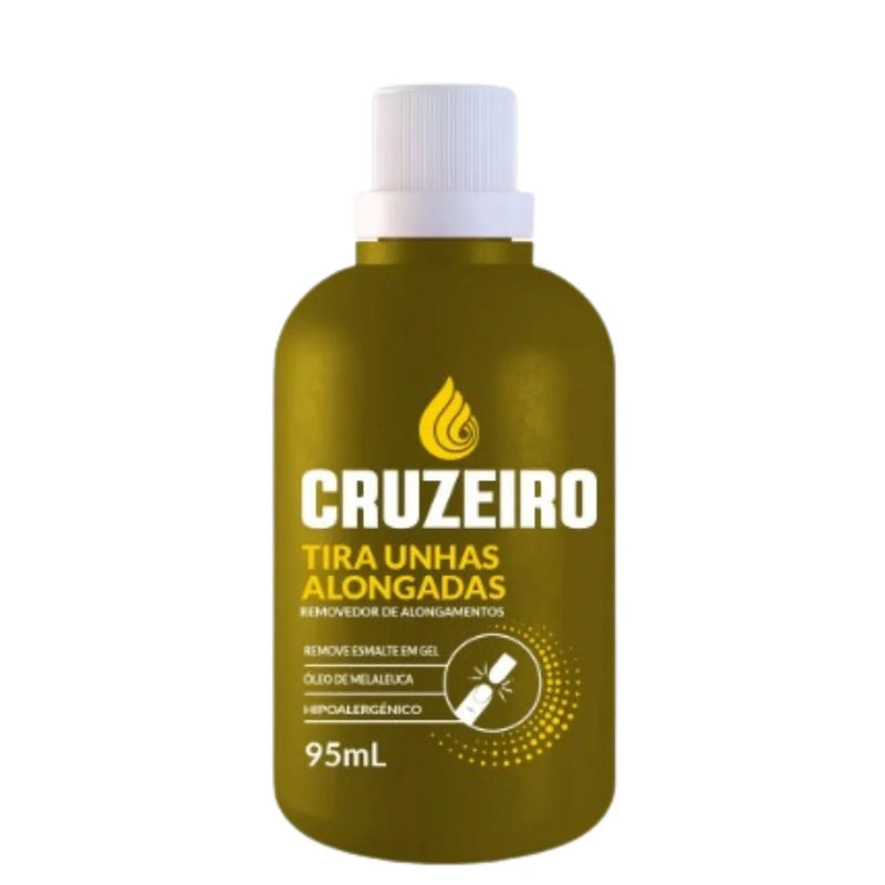 TIRA UNHAS ALONGADAS E ESMALTE EM GEL 95ml CRUZEIRO