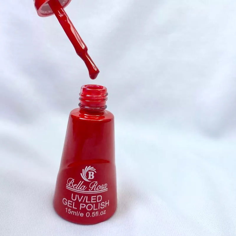 ESMALTE EM GEL BELLA VERMELHO TAMPA FINA 01