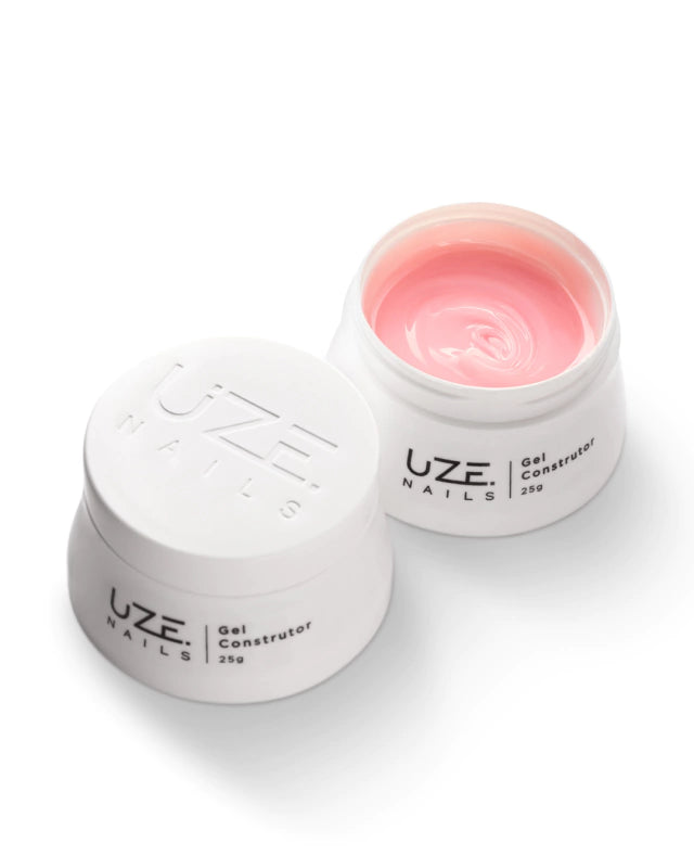 Gel Construtor Natural Pink 25g Uze Nails