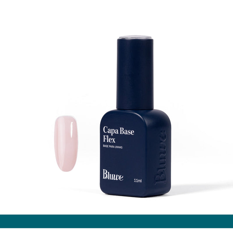 Capa Base Flex Natural Pink 11ml - Bluwe