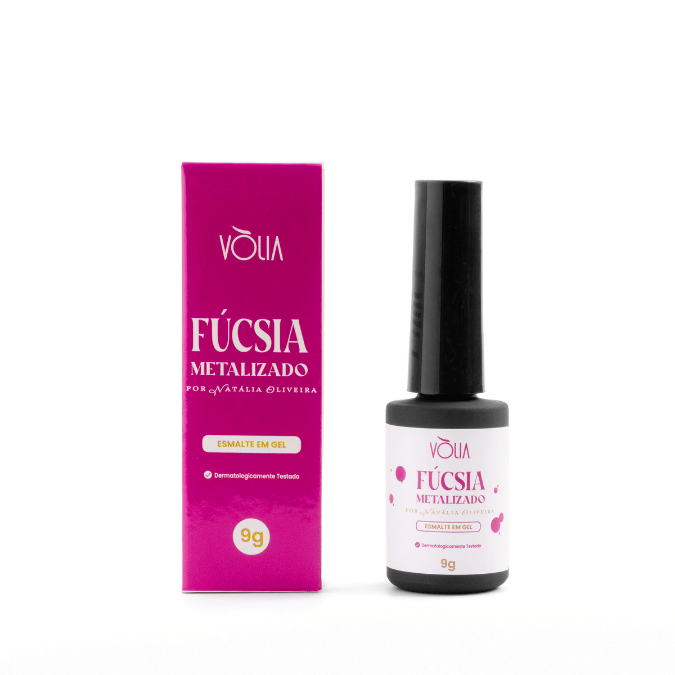 Esmalte LED/UV Fúcsia Metalizado -Vòlia