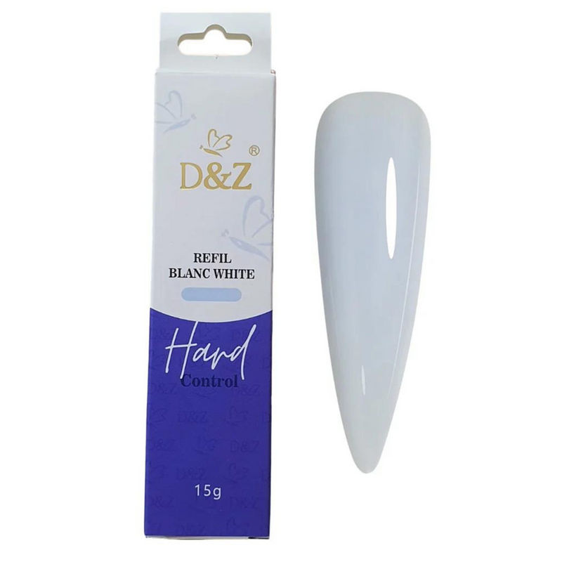 Géis Refil Hard Control D&z 15g Auto Nivelante Sache Unhas Uv